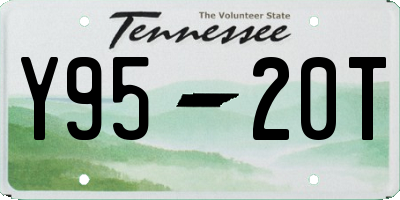 TN license plate Y9520T