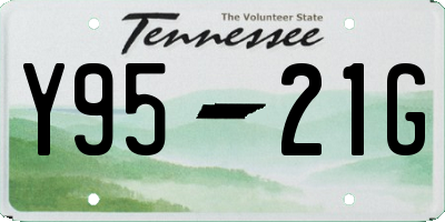 TN license plate Y9521G