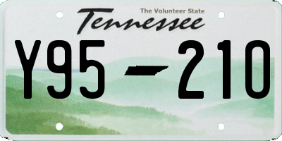 TN license plate Y9521O