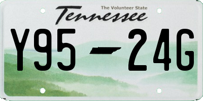 TN license plate Y9524G