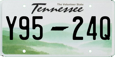 TN license plate Y9524Q