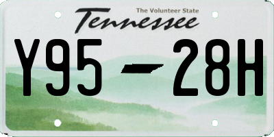 TN license plate Y9528H