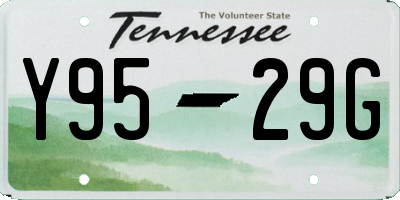 TN license plate Y9529G