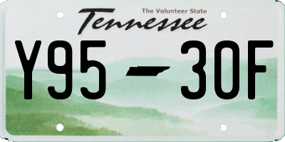 TN license plate Y9530F