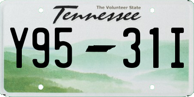 TN license plate Y9531I