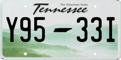 TN license plate Y9533I