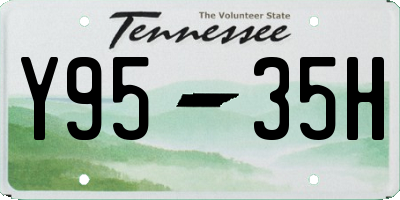 TN license plate Y9535H