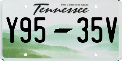 TN license plate Y9535V