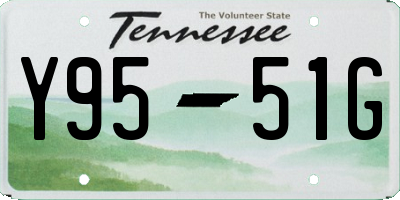 TN license plate Y9551G