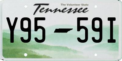 TN license plate Y9559I