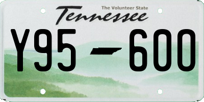 TN license plate Y9560O