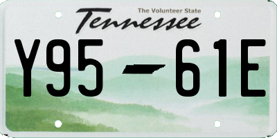 TN license plate Y9561E