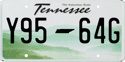 TN license plate Y9564G