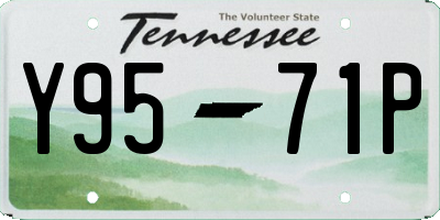 TN license plate Y9571P