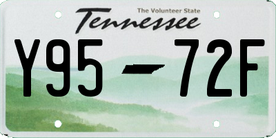 TN license plate Y9572F