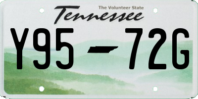 TN license plate Y9572G