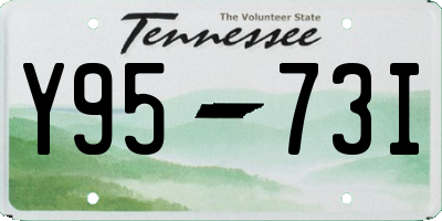 TN license plate Y9573I