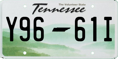 TN license plate Y9661I