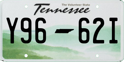 TN license plate Y9662I