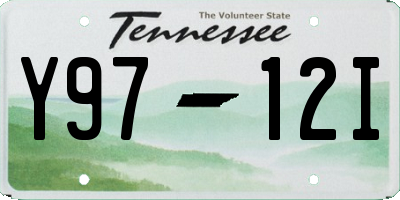 TN license plate Y9712I