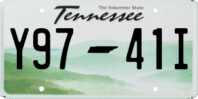 TN license plate Y9741I