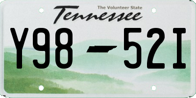 TN license plate Y9852I