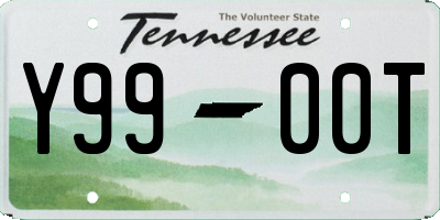 TN license plate Y9900T