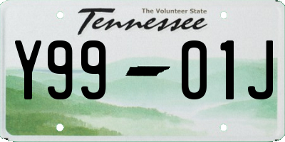 TN license plate Y9901J