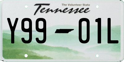 TN license plate Y9901L