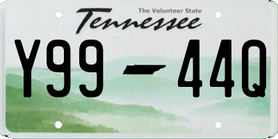 TN license plate Y9944Q