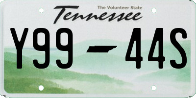 TN license plate Y9944S