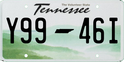 TN license plate Y9946I