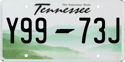 TN license plate Y9973J