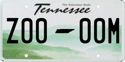 TN license plate Z0000M