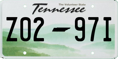 TN license plate Z0297I