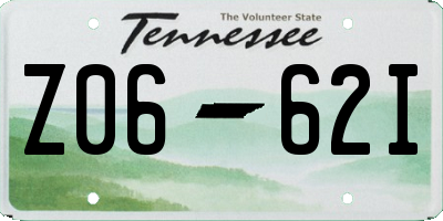 TN license plate Z0662I