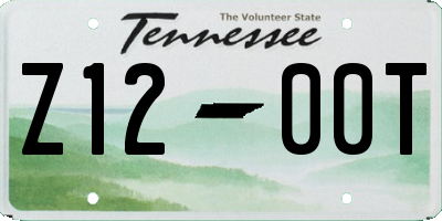 TN license plate Z1200T