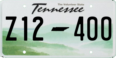 TN license plate Z1240O