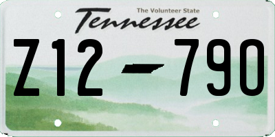 TN license plate Z1279O