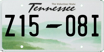 TN license plate Z1508I
