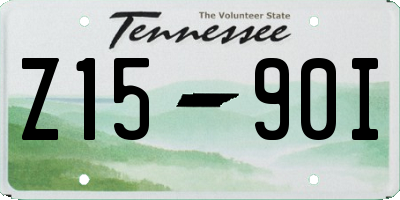 TN license plate Z1590I