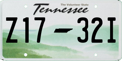 TN license plate Z1732I