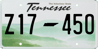 TN license plate Z1745O