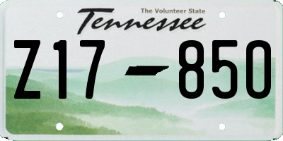TN license plate Z1785O