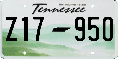 TN license plate Z1795O