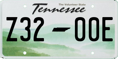 TN license plate Z3200E