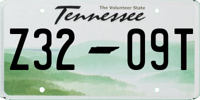 TN license plate Z3209T