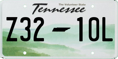 TN license plate Z3210L