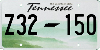 TN license plate Z3215O