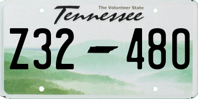 TN license plate Z3248O